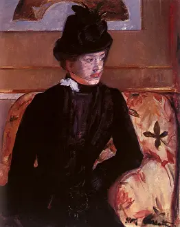 Illuminates: Veiled Woman, by Cassatt