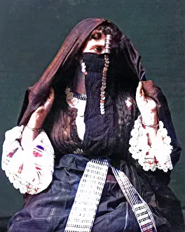 Veiled: Veiled woman, Egypt