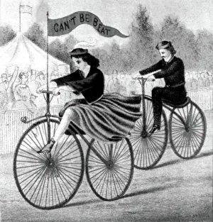Velocipede: Velocipede Race, 1869