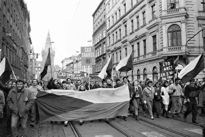 Praga: Velvet Revolution - Demonstrations in Prague