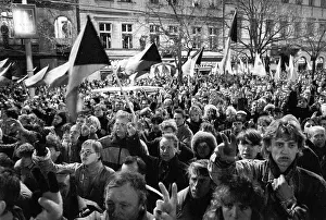 Occured: Velvet Revolution - Demonstrations in Prague