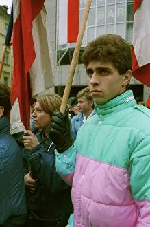 Authoritarian: Velvet Revolution - Demonstrations in Prague