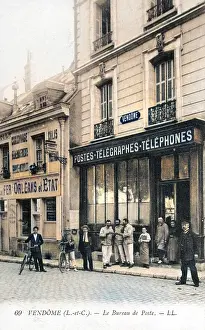 Loir: Vendome, France - Post Office