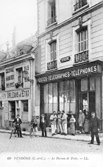 Cher: Vendome, France - Post Office