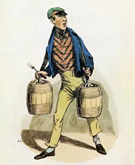 Victuals: Vendor of cucumbers