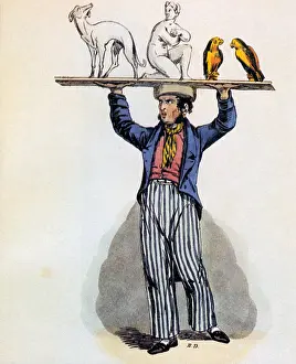 Venders: Vendor of plaster figures