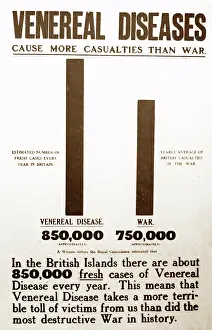 Venereal: Venereal Disease, 1920s projection slide