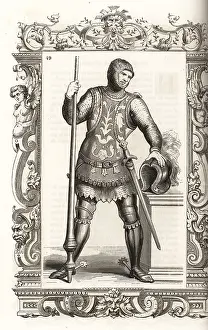 12th Century: Venetian in armor of the 12th century