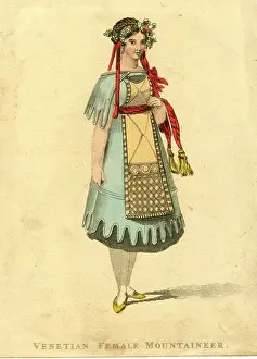 Ribbons: Venetian female mountaineer