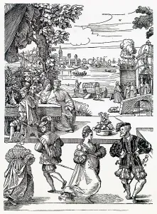 Courtesans: VENETIANS DANCING 16THC