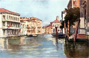 Rezzonico: VENICE/GRAND CANAL 1910