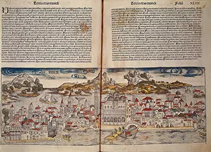 Xylography: Venice. Illustration from the Libro del Sarto