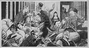 Wallcousins: On the Venice Night Express by Ernest Wallcousins
