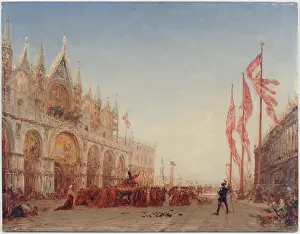 Doge: Venice, procession of Saint George