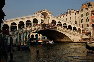 Sixteenth: Venice. Rialto Bridge. Italy