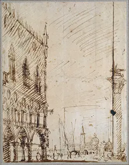 Canaletto: Venice: The south-west Angle of the Doge's Palace