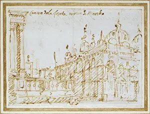 Canaletto: Venice: St Mark's and the Loggetta