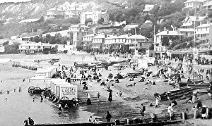 Ventnor: Ventnor beach, Isle of Wight