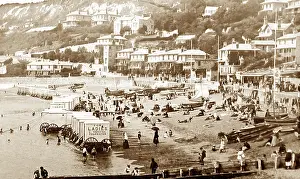 Ventnor: Ventnor beach, Isle of Wight