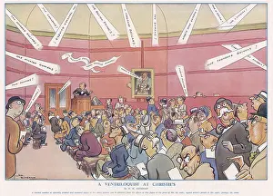 Auctions: A Ventriloquist at Christie's by H. M. Bateman