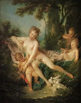 1751: Venus Consoling Love, by Boucher