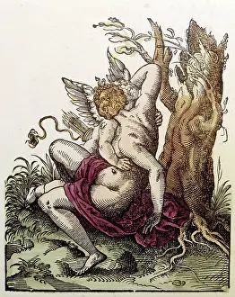 Goddesses: Venus, with Cupid