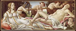 1445: Venus and Mars, by Botticelli