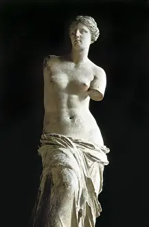 Mithology: Venus de Milo. 2nd c. BC. Hellenistic art. Sculpture