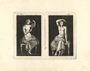 Ercolano: Venus with a mirror and Vulcan