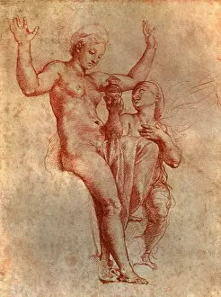 Psyche: Venus and Psyche, by Raphael