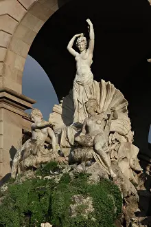 Ciutadella: Venus rising from a seashell, Fountain, Parc de