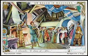 Maschera: Verdi - Ballo - Liebig