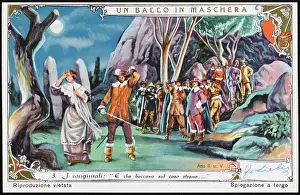 Maschera: Verdi - Ballo - Liebig