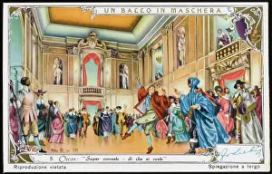 Maschera: Verdi - Ballo - Liebig