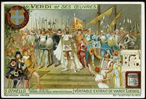 Triumphant: Verdi - Otello - Liebig Card