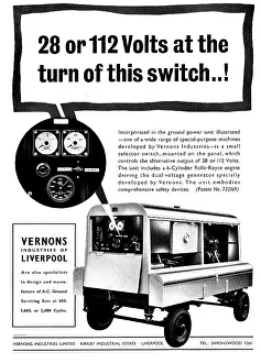 Vernons: Vernons Industries Aircraft AC Power Servicing Sets
