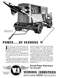 Vernons: Vernons Industries Ground Power Units GPU & Generators
