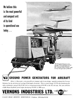 Vernons: Vernons Industries Ground Power Units GPU & Generators
