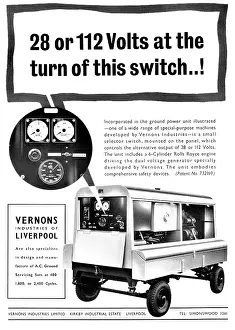 Vernons: Vernons Industries Ground Power Units GPU & Generators