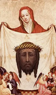 Sudarium: Veronica, saint, first century AD, with the Sudarium