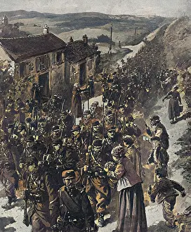 Vers la Frontiure: The French advance