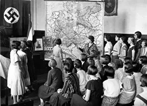 Shameful: Versailles manifestation in a school, 1933
