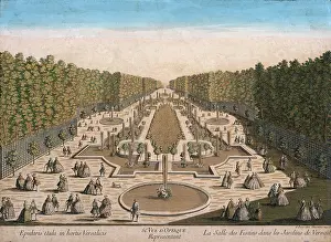 Wallonie: Versailles print, Freyr castle, Wallonia, Namur, Belgium