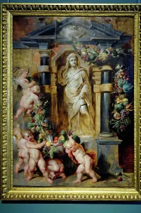 Ceres: Two versions of The Statue of Ceres by Peter