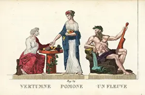 Vertumnus: Vertumnus, Pomona and a Greek river god