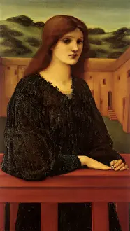 Burne: Vespertina Quies, by Burne-Jones