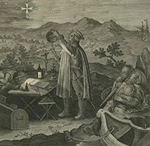 Lcgr2001: Vespucci studies the measurement of the earths