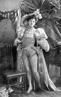 Vesta Tilley in pantomime at Drury Lane