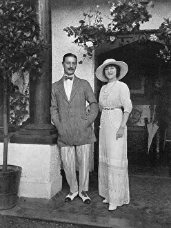 Impersonations: Vesta Tilley and Walter de Frece at home