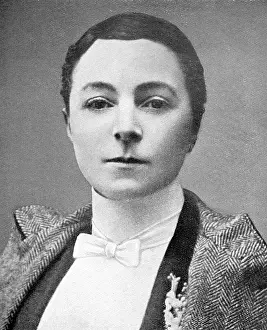 Boyish: Vesta Tilley in her wig